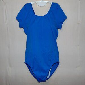 Balera Blue Short Sleeve Leotard MA